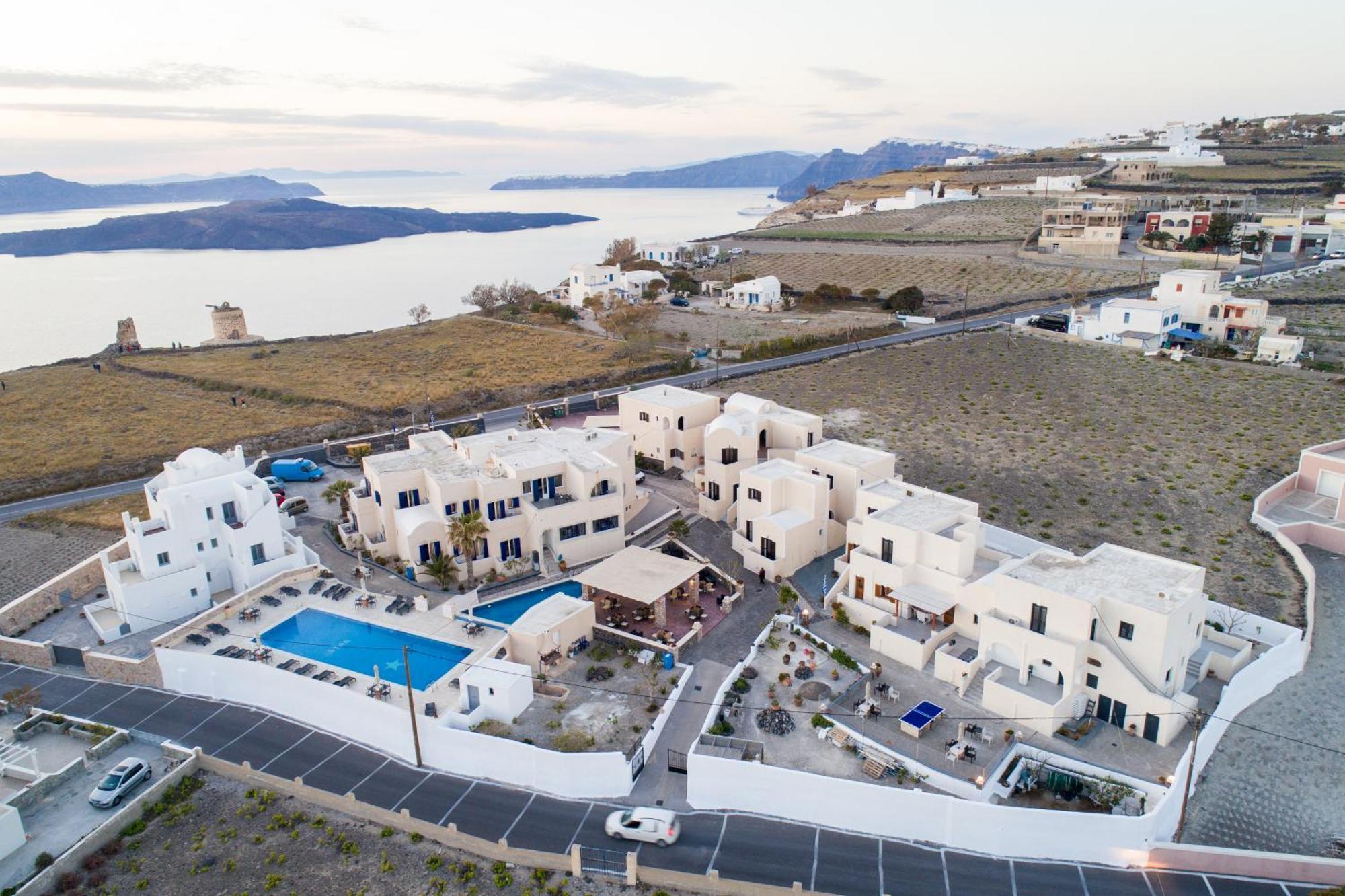 Hotel Star Santorini Megalochori  Bagian luar foto